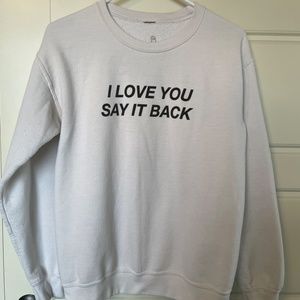 Lonely Ghost sweatshirt